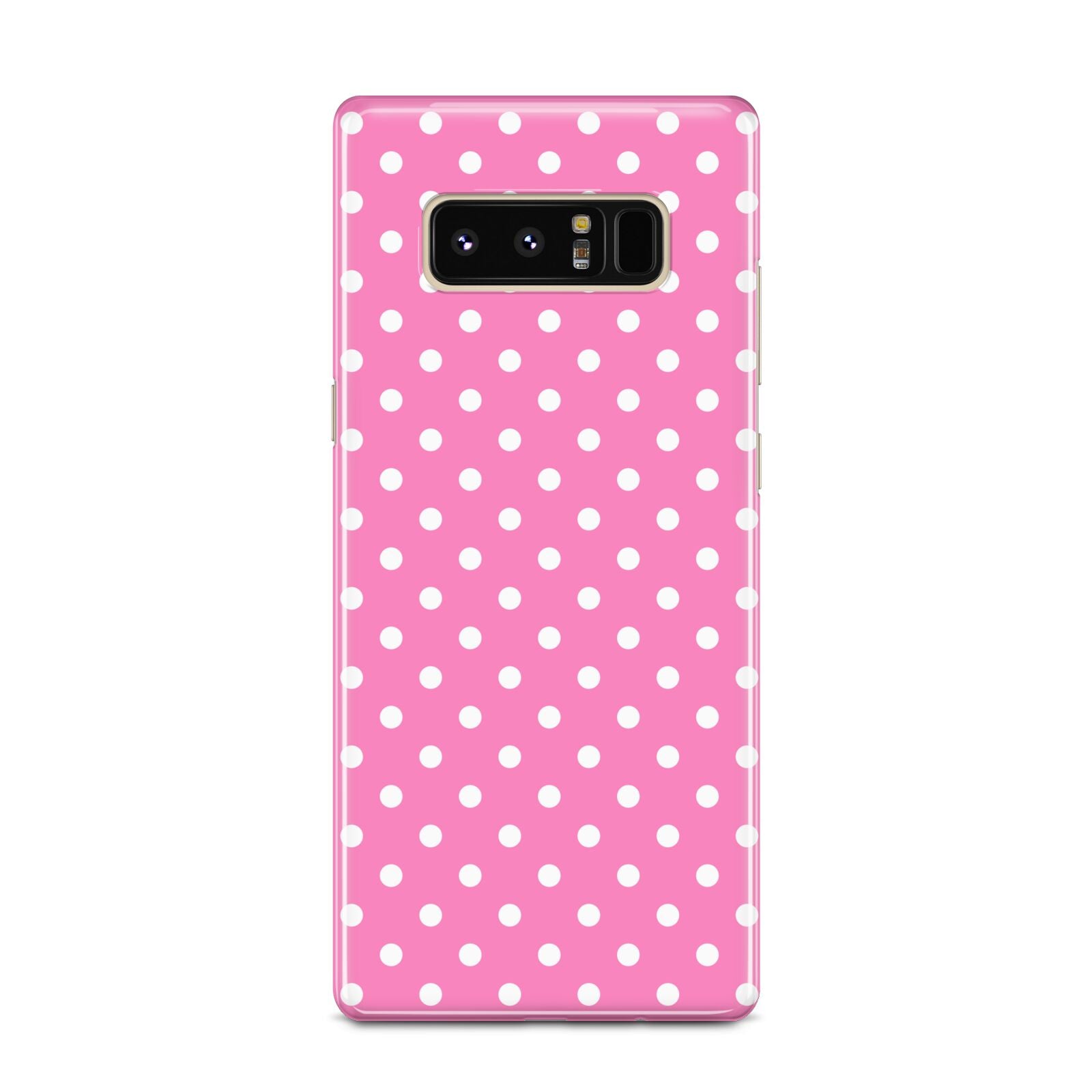 Pink Polka Dot Samsung Galaxy Note 8 Case