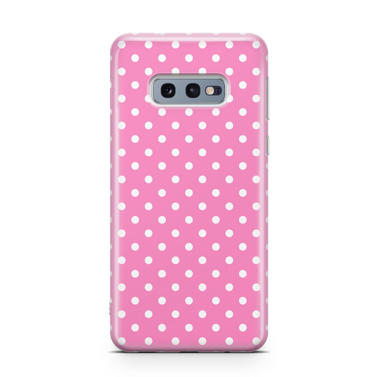 Pink Polka Dot Samsung Galaxy S10E Case