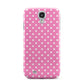 Pink Polka Dot Samsung Galaxy S4 Case