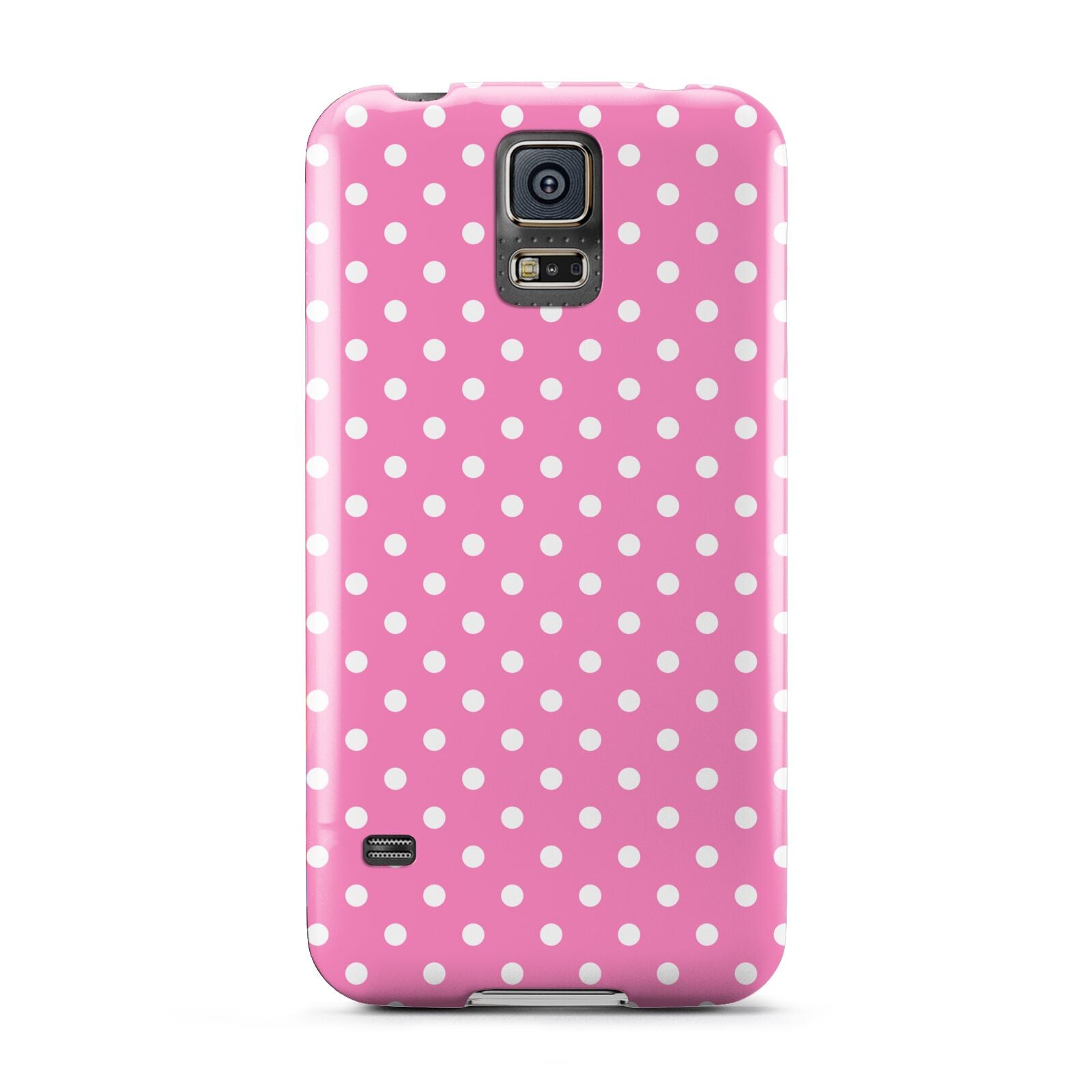 Pink Polka Dot Samsung Galaxy S5 Case