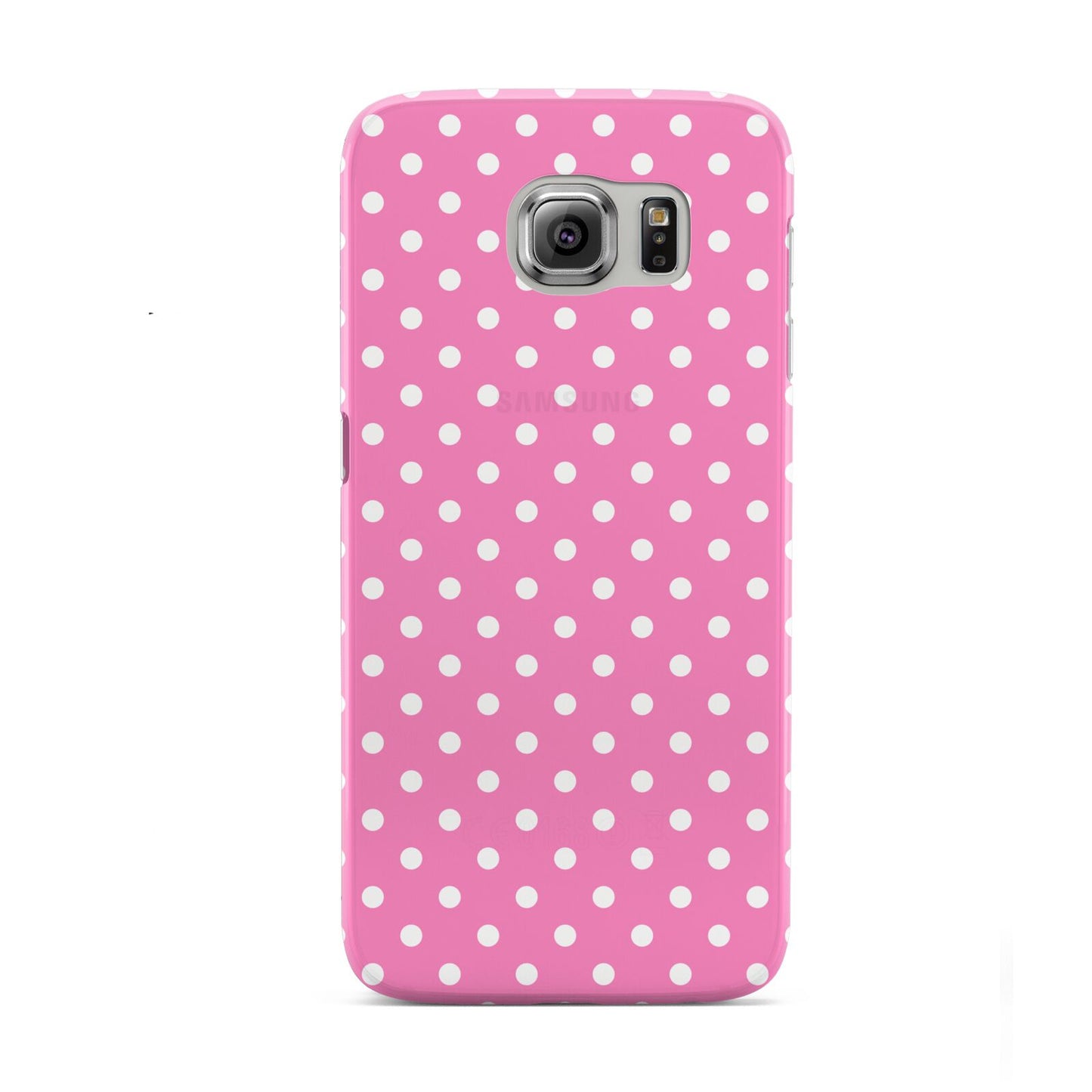 Pink Polka Dot Samsung Galaxy S6 Case