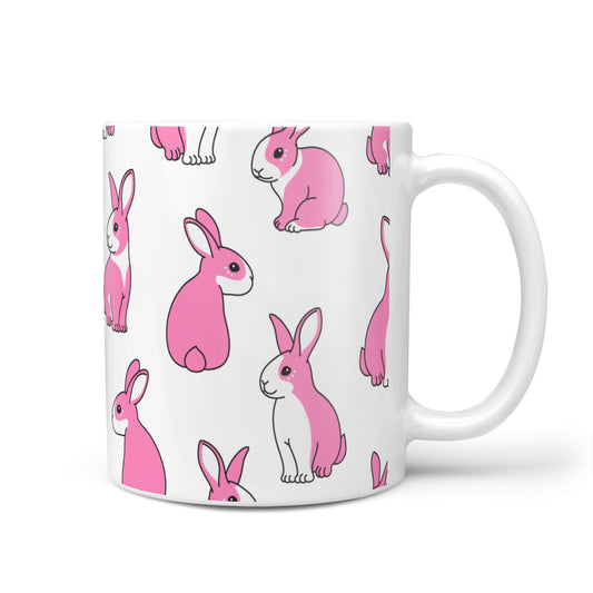 Pink Rabbits 10oz Mug