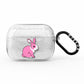 Pink Rabbits AirPods Pro Glitter Case