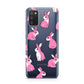 Pink Rabbits Samsung A02s Case