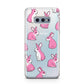 Pink Rabbits Samsung Galaxy S10E Case