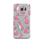 Pink Rabbits Samsung Galaxy S6 Case