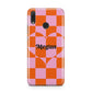 Pink Red Checkered Heart Custom Huawei Y9 2019