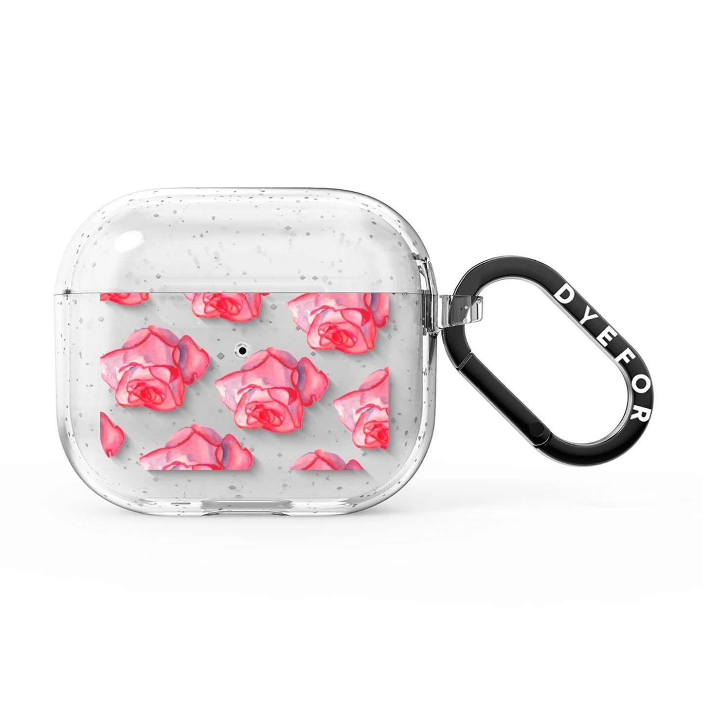 Pink Roses AirPods Glitter Case 3rd Gen