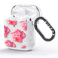 Pink Roses AirPods Glitter Case Side Image
