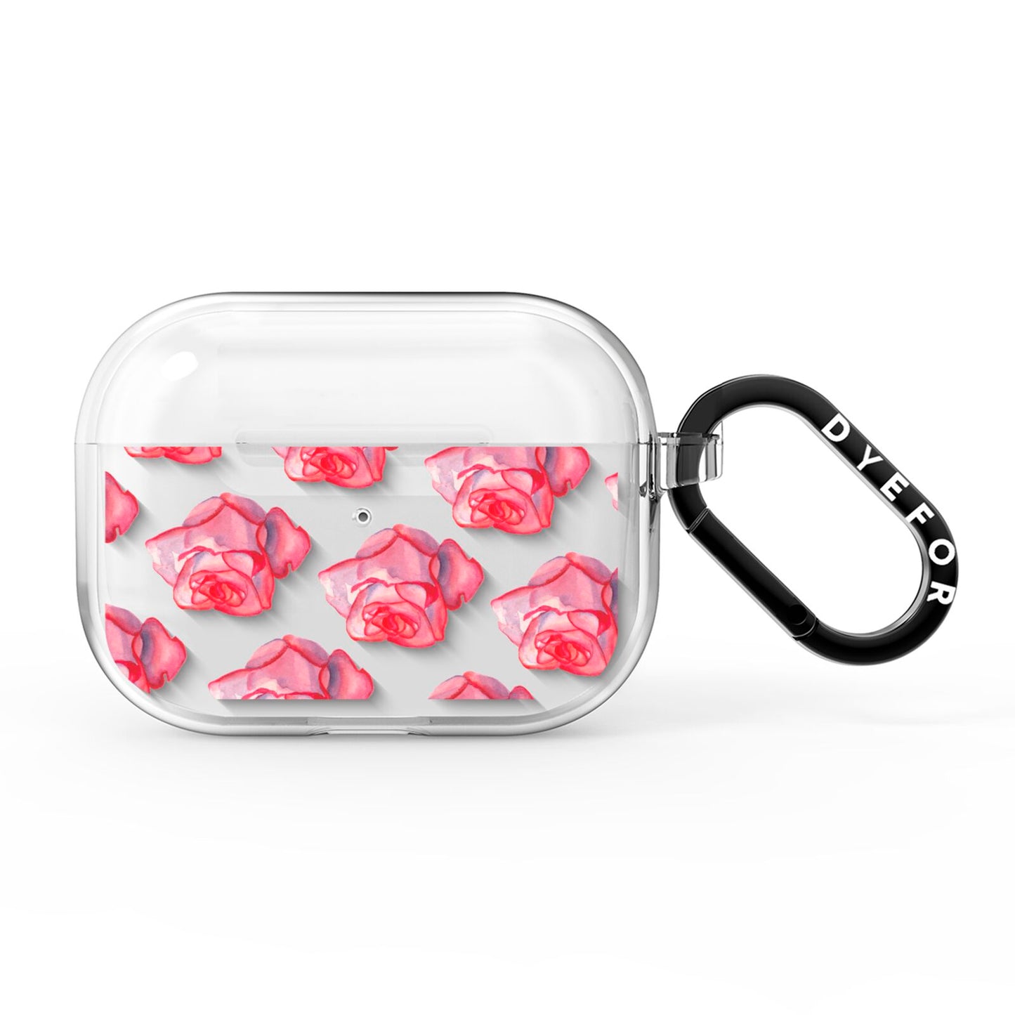 Pink Roses AirPods Pro Clear Case