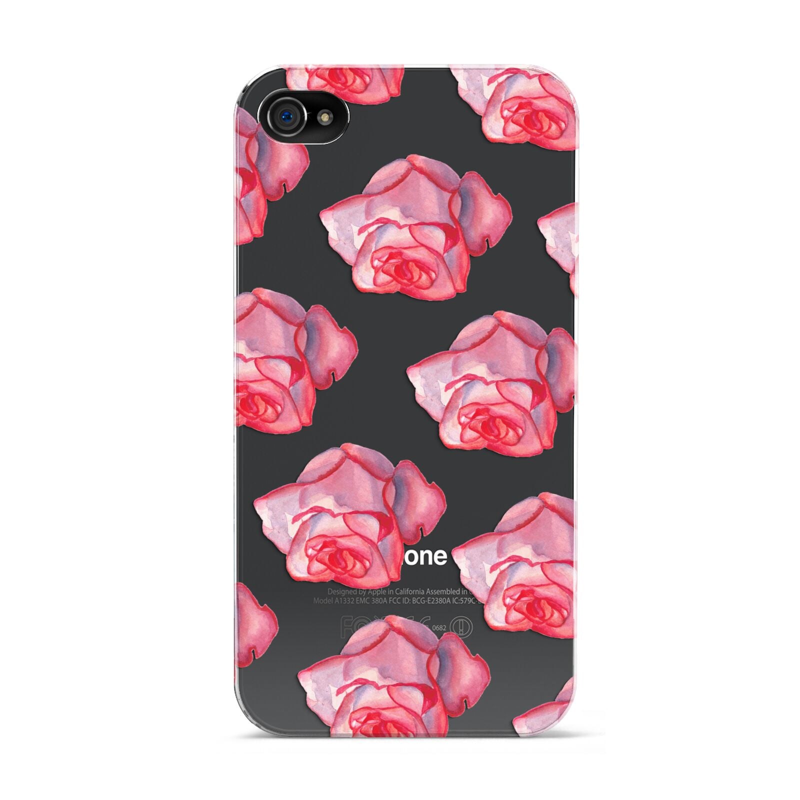 Pink Roses Apple iPhone 4s Case