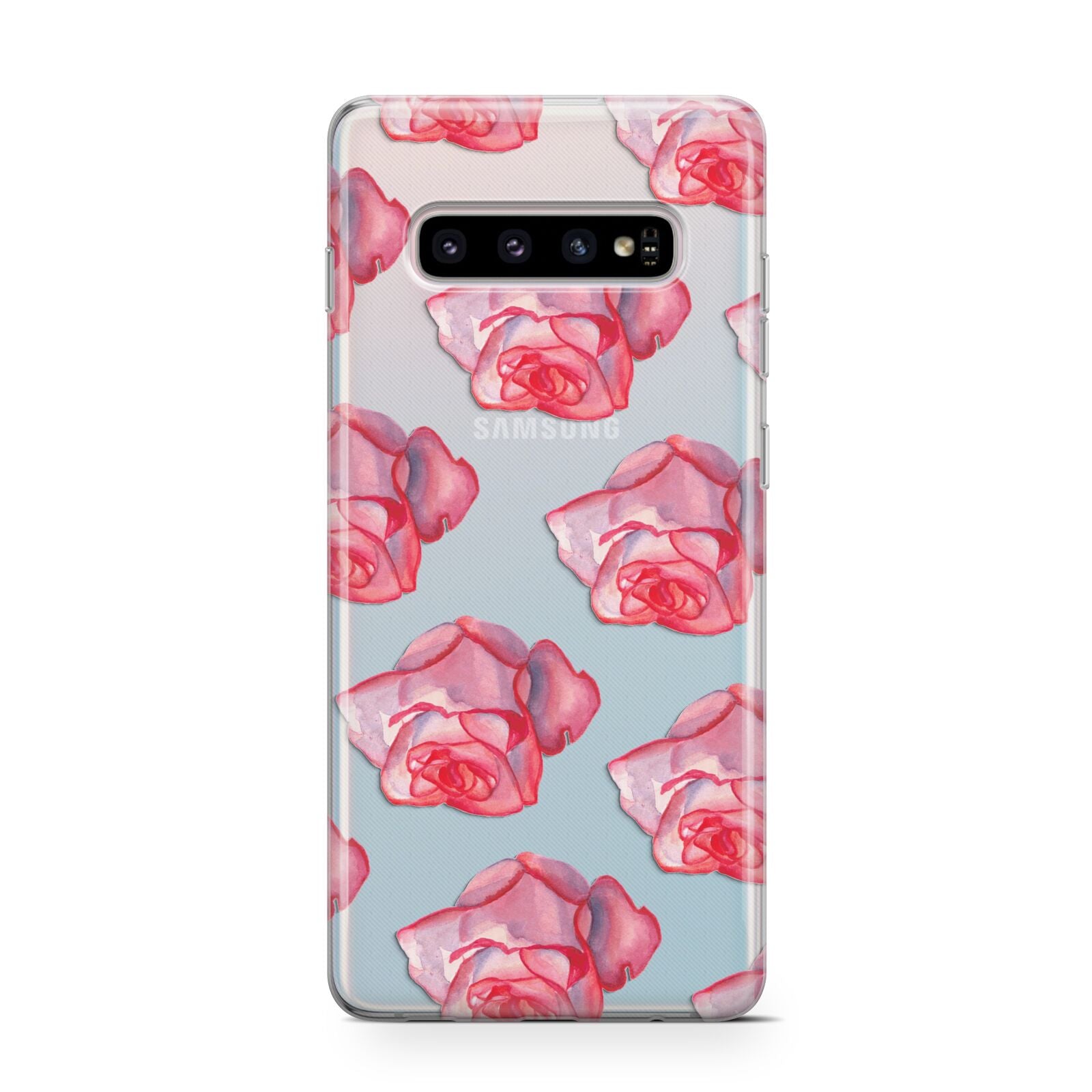 Pink Roses Protective Samsung Galaxy Case