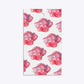 Pink Roses Rectangle Gift Tag Back