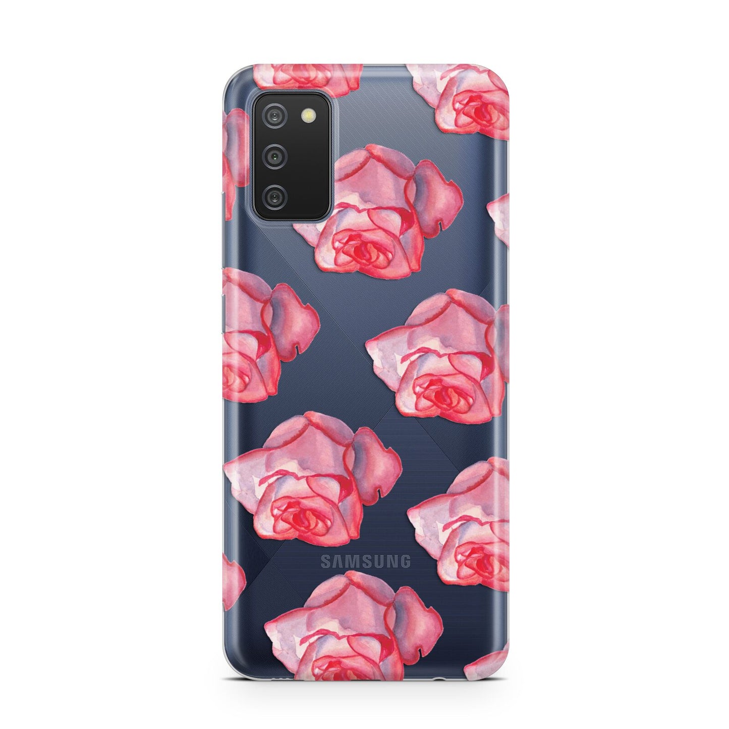 Pink Roses Samsung A02s Case
