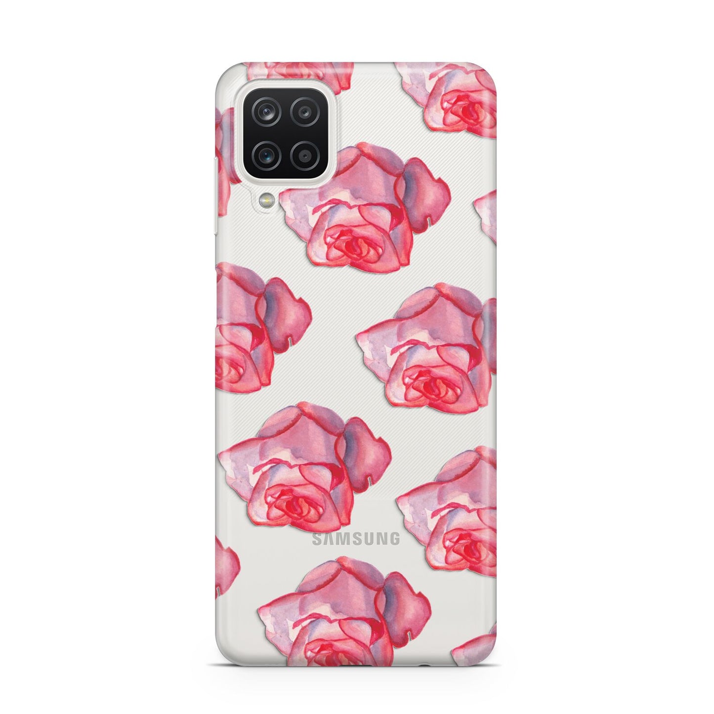 Pink Roses Samsung A12 Case