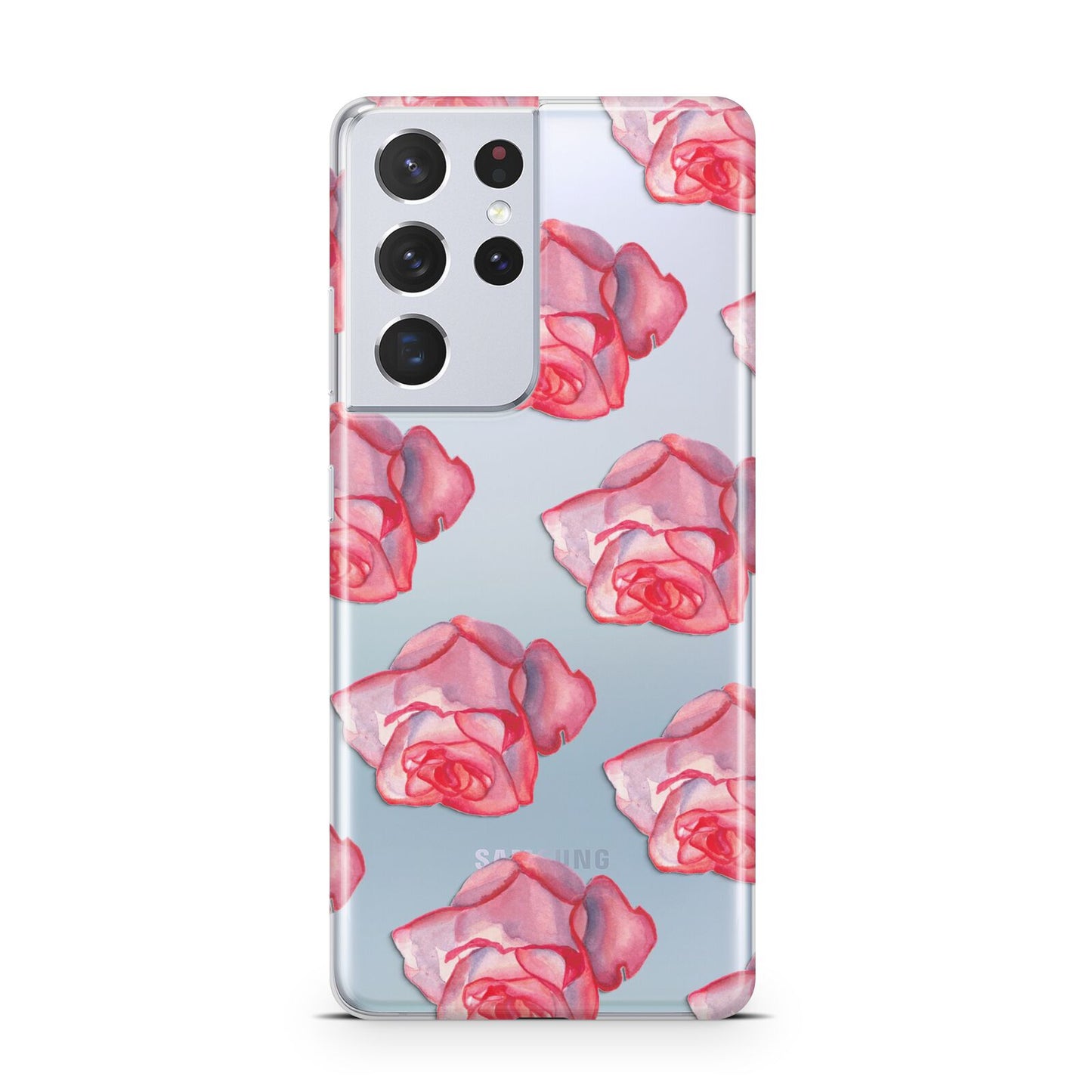 Pink Roses Samsung S21 Ultra Case