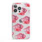 Pink Roses iPhone 13 Pro Clear Bumper Case