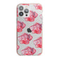 Pink Roses iPhone 13 Pro Max TPU Impact Case with Pink Edges