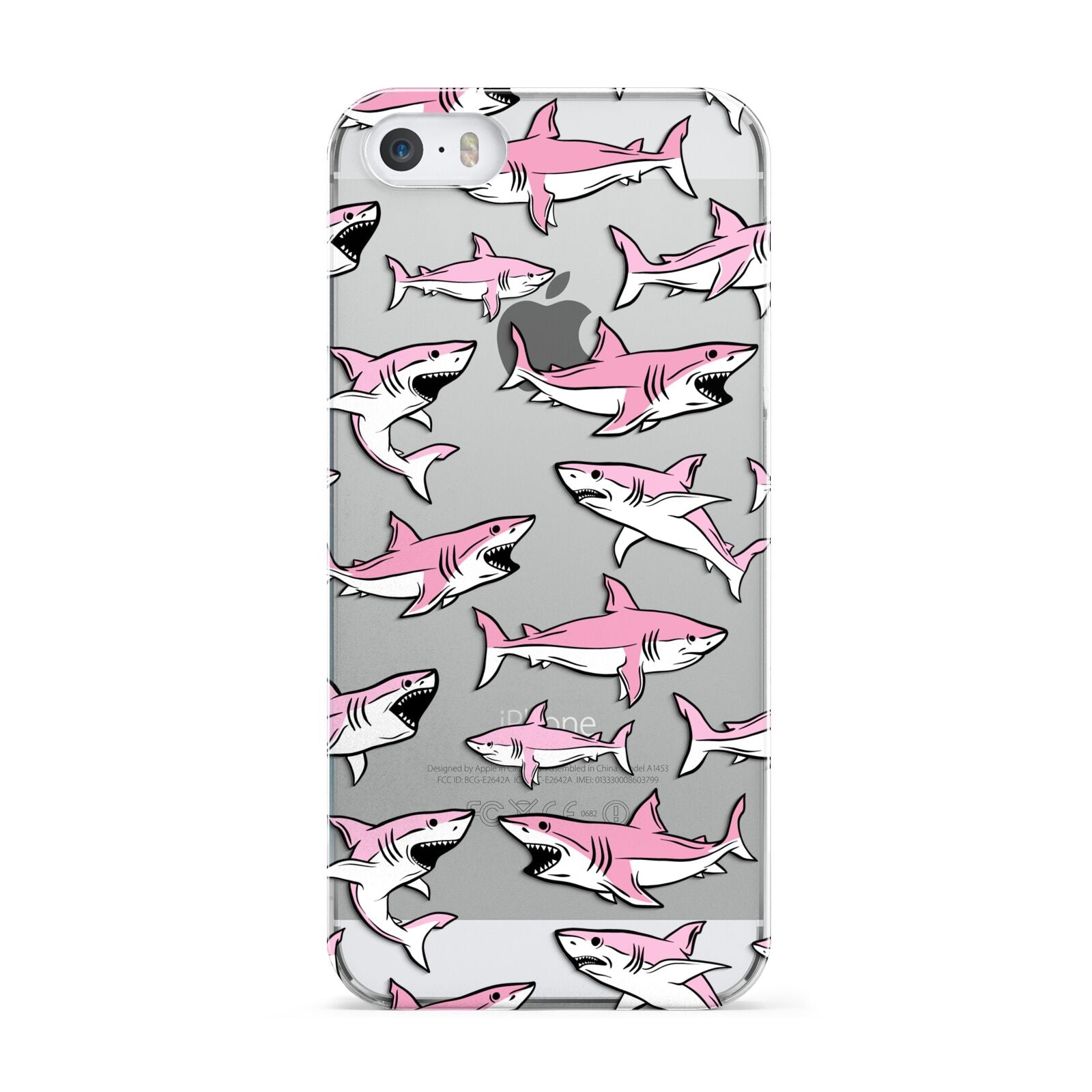 Pink Shark Apple iPhone 5 Case