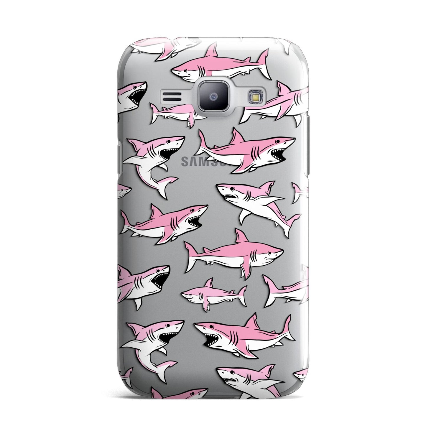Pink Shark Samsung Galaxy J1 2015 Case