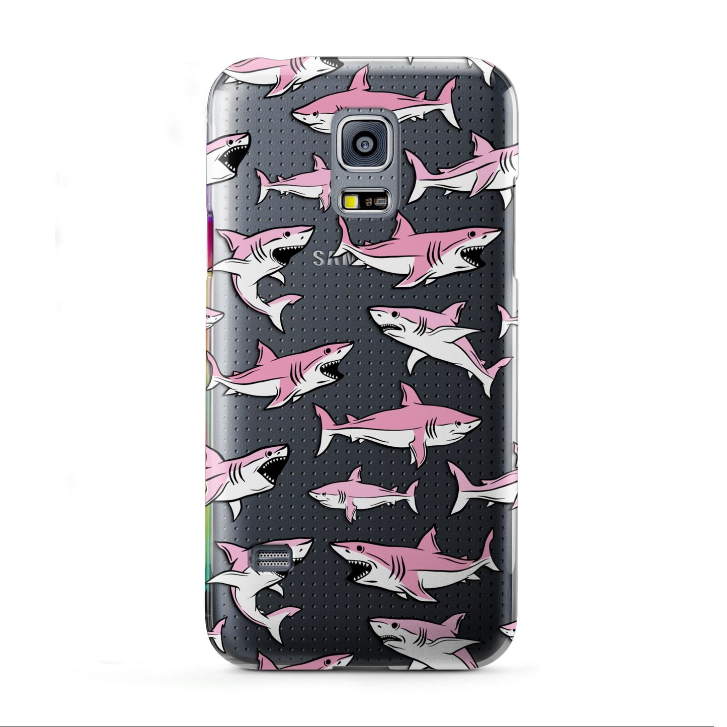 Pink Shark Samsung Galaxy S5 Mini Case