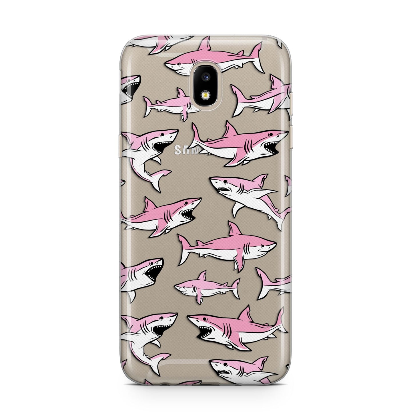 Pink Shark Samsung J5 2017 Case