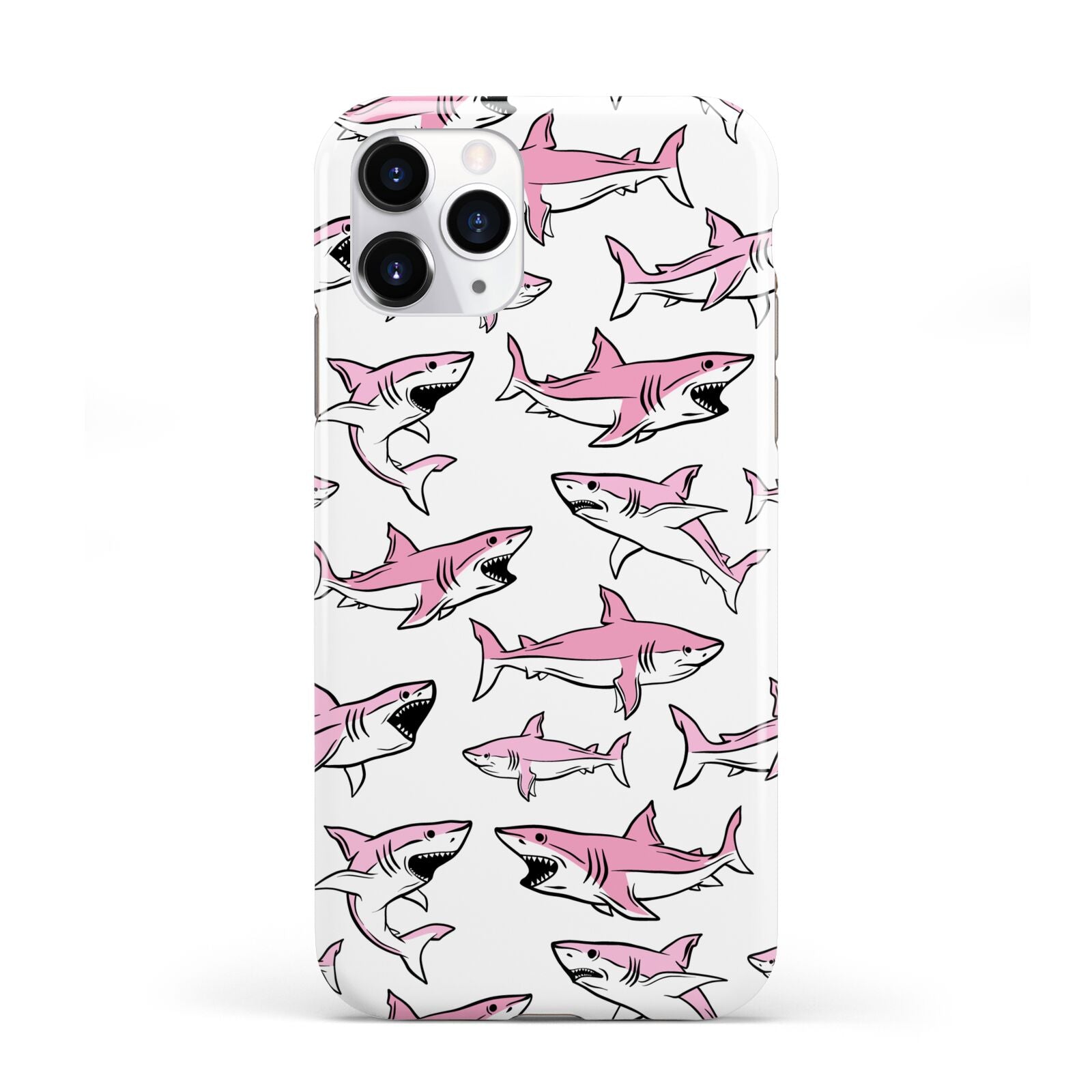 Pink Shark iPhone 11 Pro 3D Tough Case