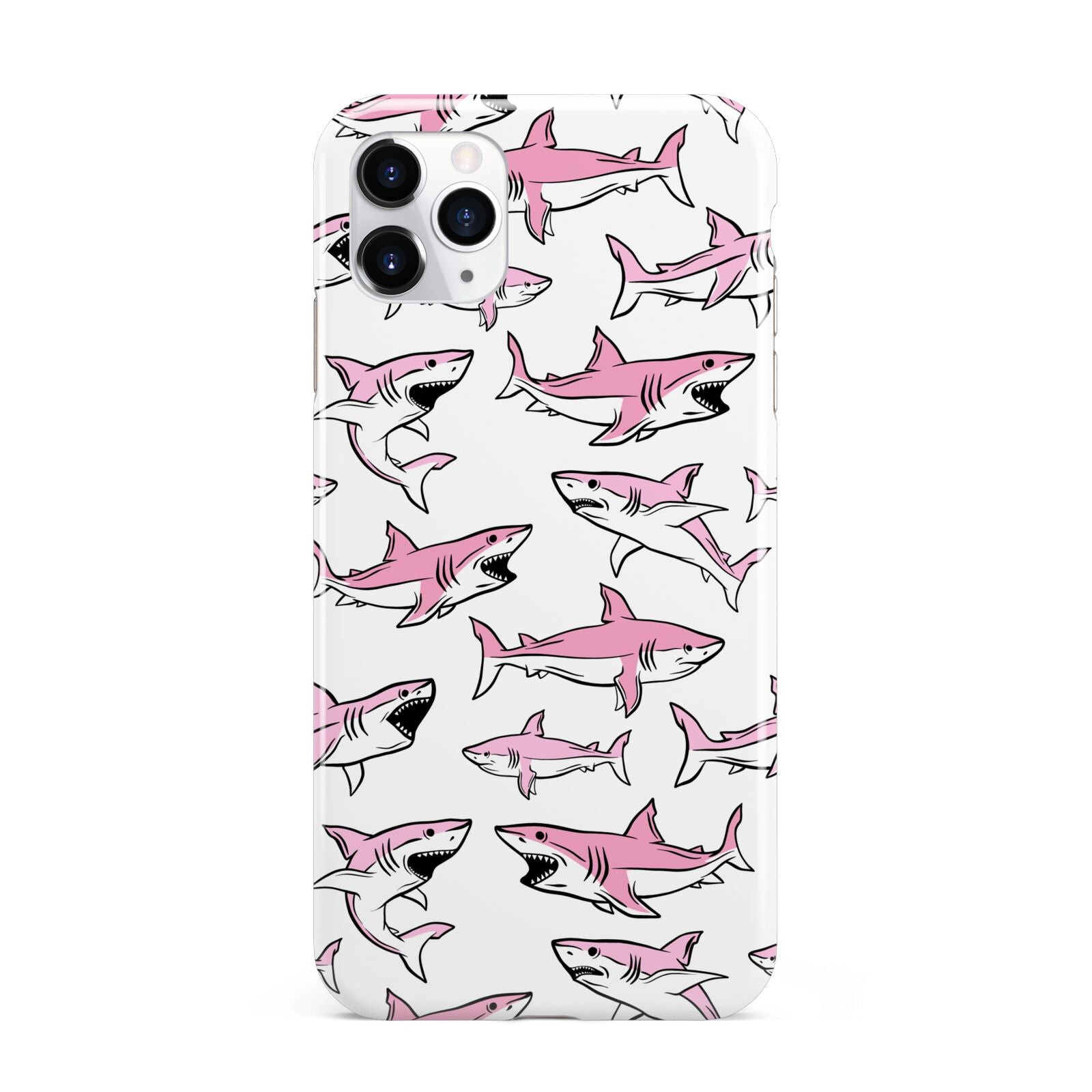 Pink Shark iPhone 11 Pro Max 3D Tough Case