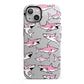 Pink Shark iPhone 13 Full Wrap 3D Tough Case
