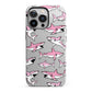 Pink Shark iPhone 13 Pro Full Wrap 3D Tough Case