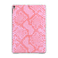 Pink Snakeskin Apple iPad Grey Case