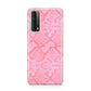 Pink Snakeskin Huawei P Smart 2021