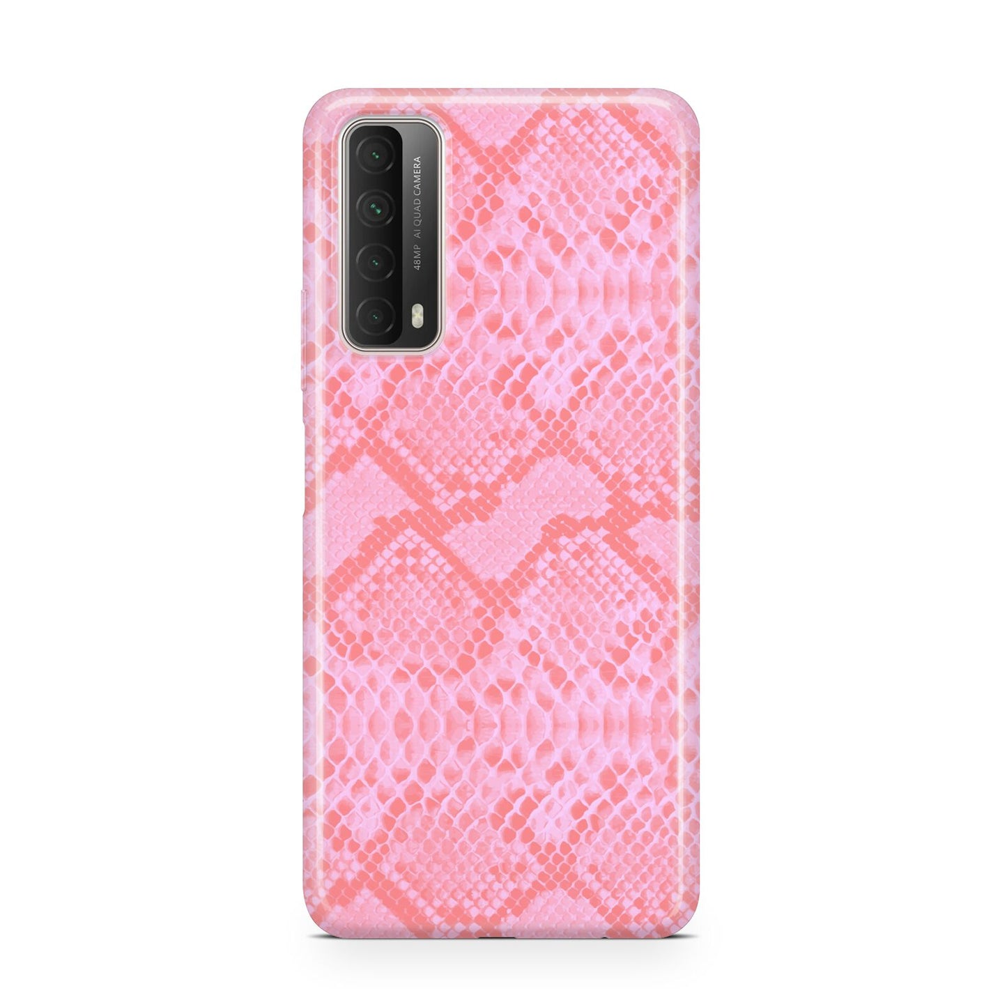 Pink Snakeskin Huawei P Smart 2021