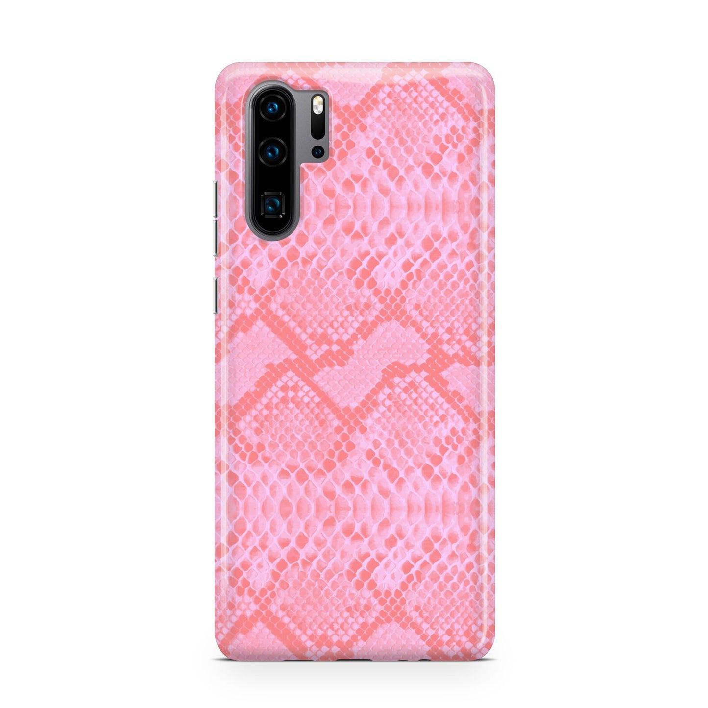 Pink Snakeskin Huawei P30 Pro Phone Case