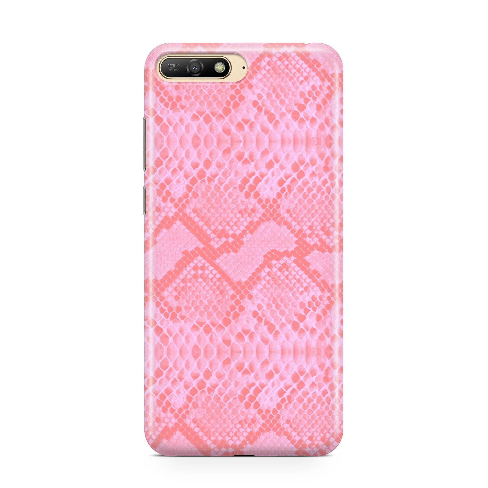 Pink Snakeskin Huawei Y6 2018