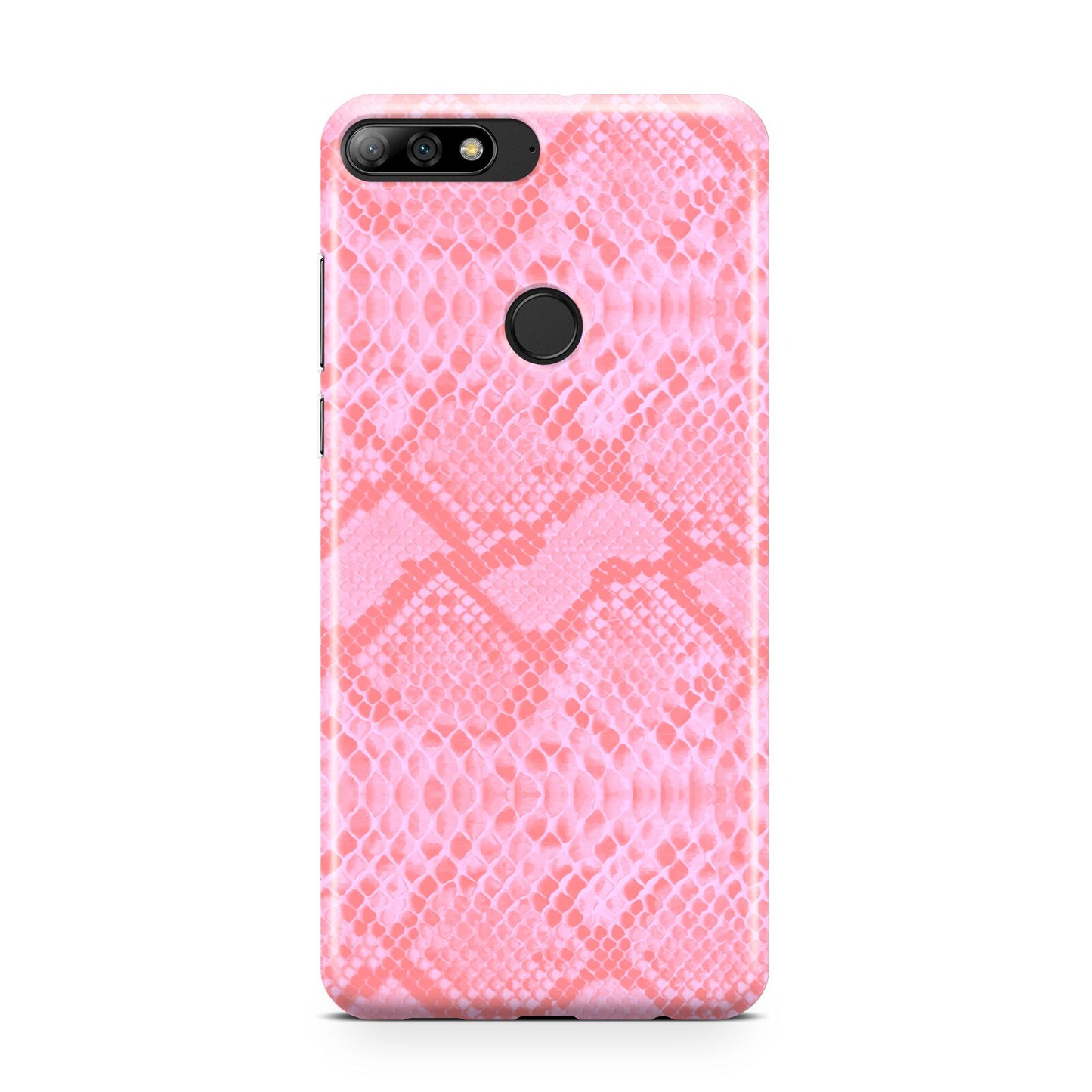 Pink Snakeskin Huawei Y7 2018