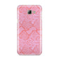Pink Snakeskin Samsung Galaxy A8 2016 Case