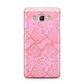 Pink Snakeskin Samsung Galaxy J5 2016 Case