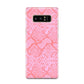 Pink Snakeskin Samsung Galaxy Note 8 Case