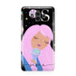 Pink Space Lady Personalised Huawei Mate 10 Protective Phone Case