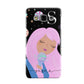 Pink Space Lady Personalised Samsung Galaxy A3 Case