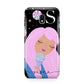 Pink Space Lady Personalised Samsung Galaxy J3 2017 Case