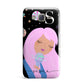 Pink Space Lady Personalised Samsung Galaxy J7 Case