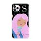 Pink Space Lady Personalised iPhone 11 Pro Max 3D Tough Case