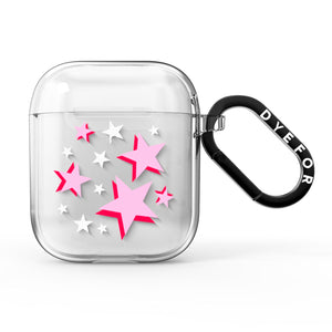 Pink Star AirPods Case