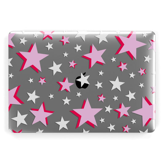 Pink Star Apple MacBook Case