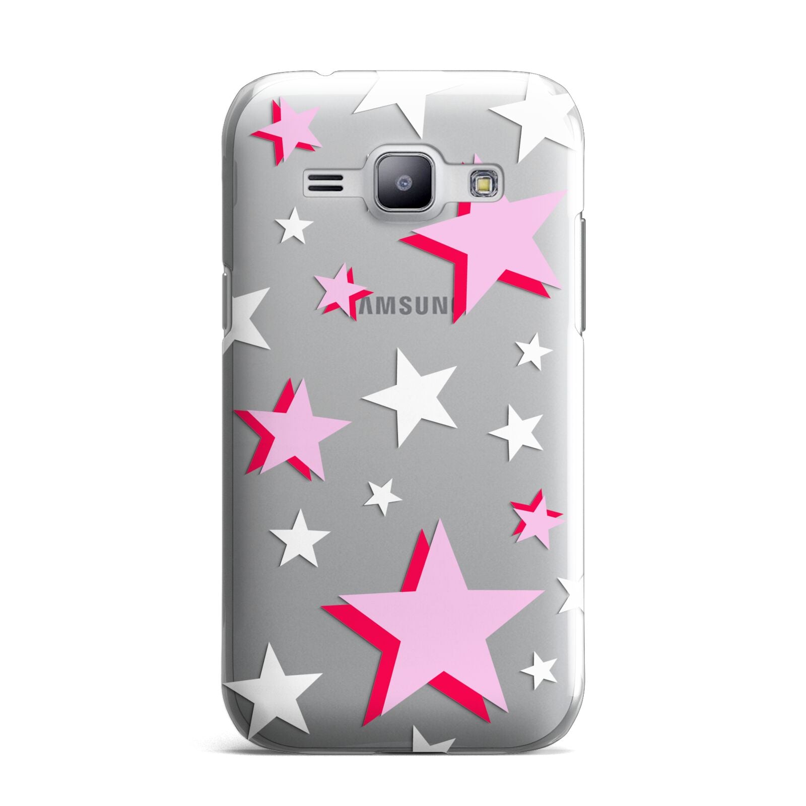 Pink Star Samsung Galaxy J1 2015 Case