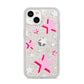 Pink Star iPhone 14 Glitter Tough Case Starlight