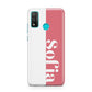 Pink White Personalised Huawei P Smart 2020