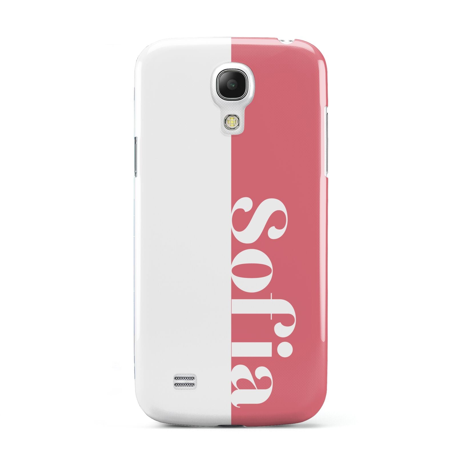 Pink White Personalised Samsung Galaxy S4 Mini Case